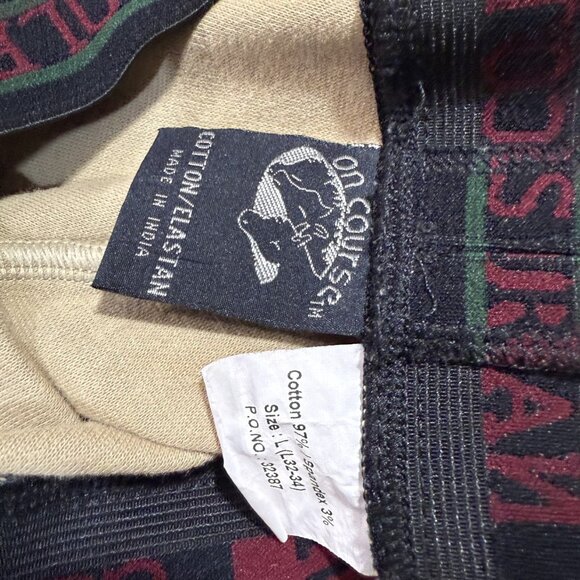 ON COURSE COTTON NATURALS KHAKI PULL ON BREECHES SIZE LARGE - Picture 2 of 3